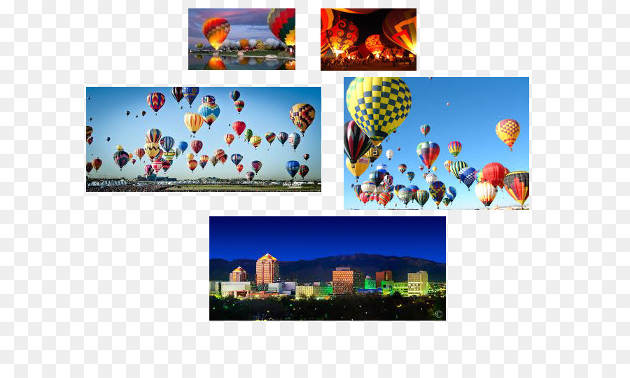 Albuquerque International Balloon Fiesta, Hot air balloon Balloon Fiesta Parkway Northeast Collage - Ballon