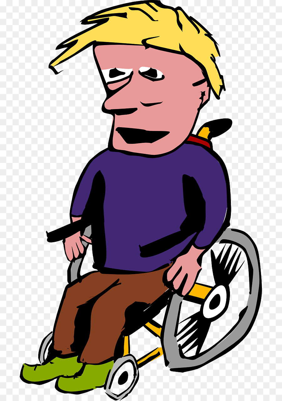Sedia a rotelle Disabilità Clip art - sedia a rotelle