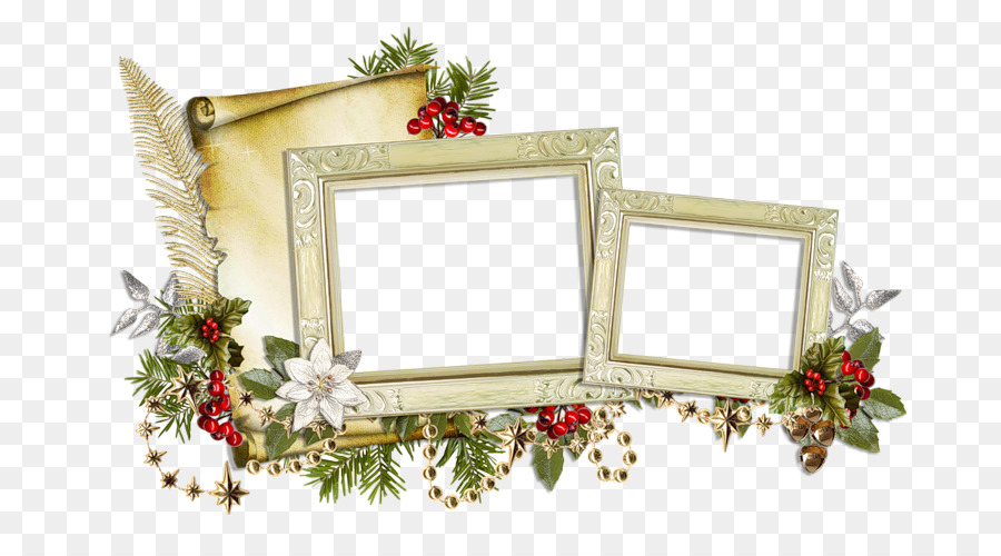 Weihnachten Bilderrahmen Clip art - cluster frame