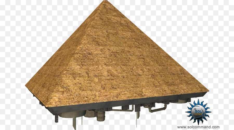 Grande Piramide di Giza piramidi Egiziane piramide Egizia tecniche di costruzione del fronte d'Onda .file obj - piramide