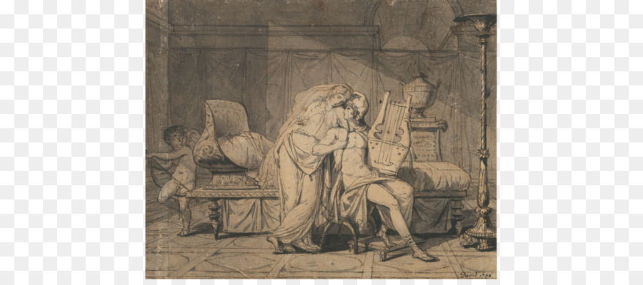 Die Liebe von Paris und Helen Gemälde von Helen of Troy - Malerei