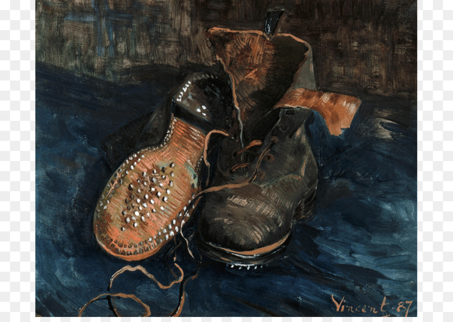 Un Paio di Scarpe di Van Gogh, autoritratto di Van Gogh Museum di Baltimora Museo di Arte Pittura - pittura