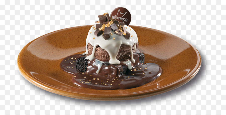 Schokoladen-Halbgefrorenes Dish Network - Schokoladen brownies