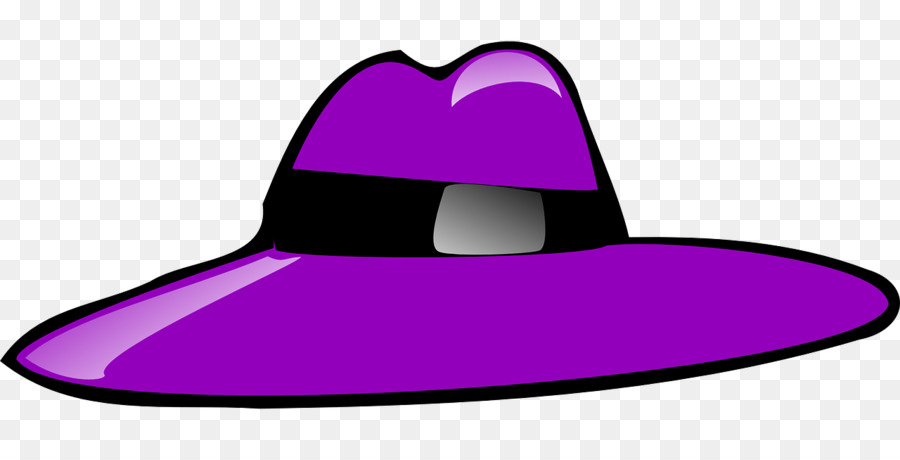 Mũ Violet Clip nghệ thuật - mũ