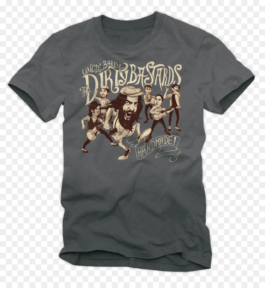 T shirt Uncle Bard & The Dirty Bastards, die Bastarde! Handmade - T Shirt
