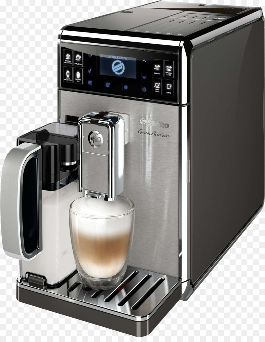 Saeco GranBaristo Avanti HD8967 - macchina Automatica del caffè con cappuccinatore - 15 bar - acciaio inox/antracite, Macchine per caffè Espresso - caffè