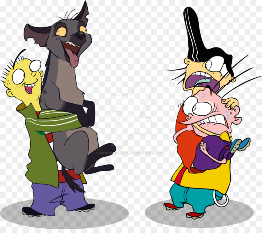 Fan-Kunst-Zeichnungs-Zeichen-Cartoon Network - Ed die Hyäne