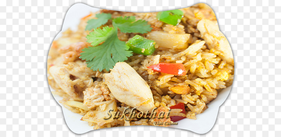 Tailandese riso fritto Riso Pilaf con pollo Biryani - tagliatella di riso