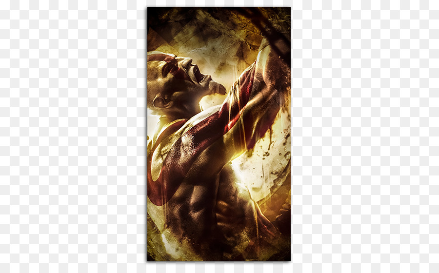 iPhone 4 God of war III-Desktop Wallpaper Kratos - Gott des Krieges ps4