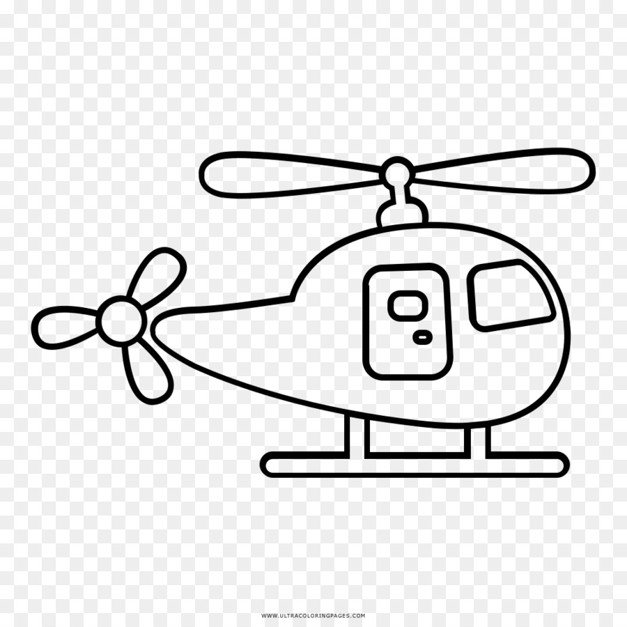 Rotore di elicottero libro da Colorare Disegno Bambino - Elicottero