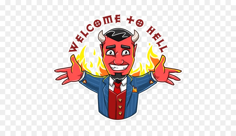 Aufkleber Teufel Telegramm Baphomet Clip-art - Teufel