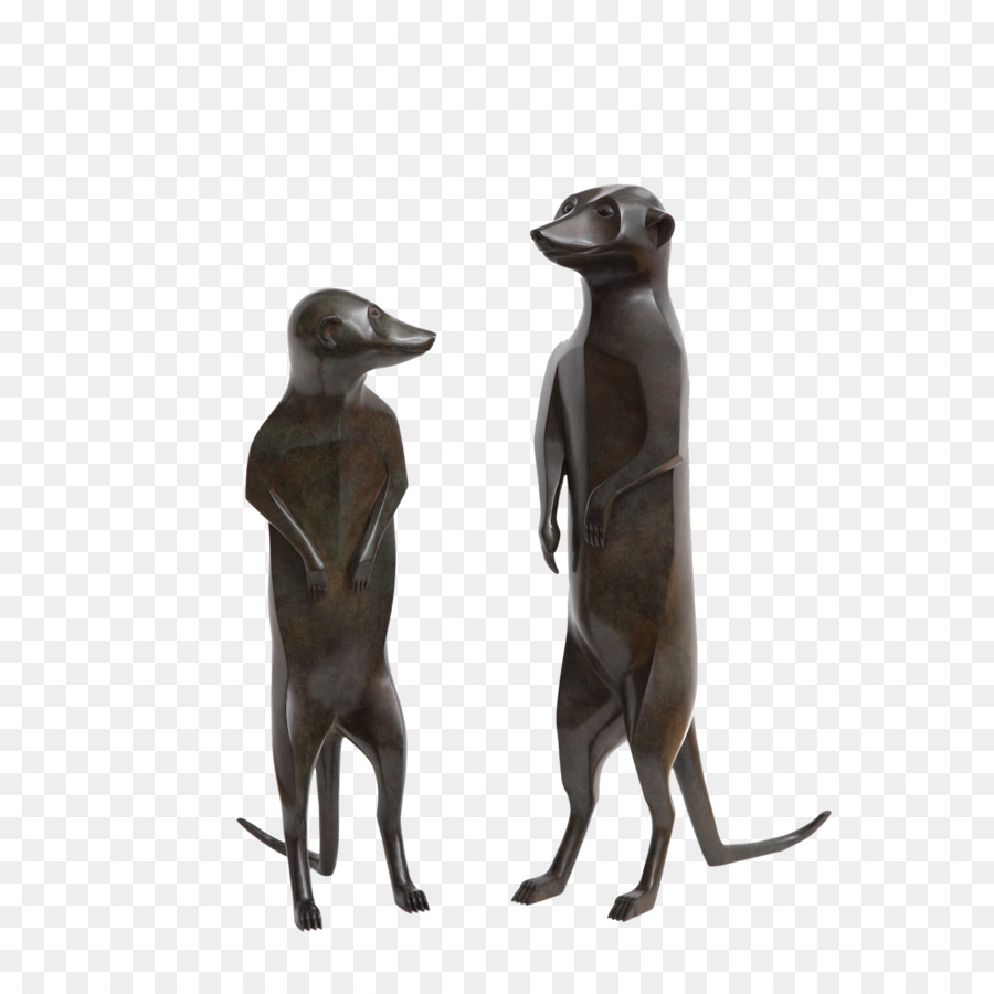 Erdmännchen Skulptur Galerie DUMONTEIL Tier Carnivora - suricate