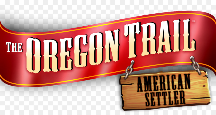 Der Oregon Trail Label Logo Banner - andere