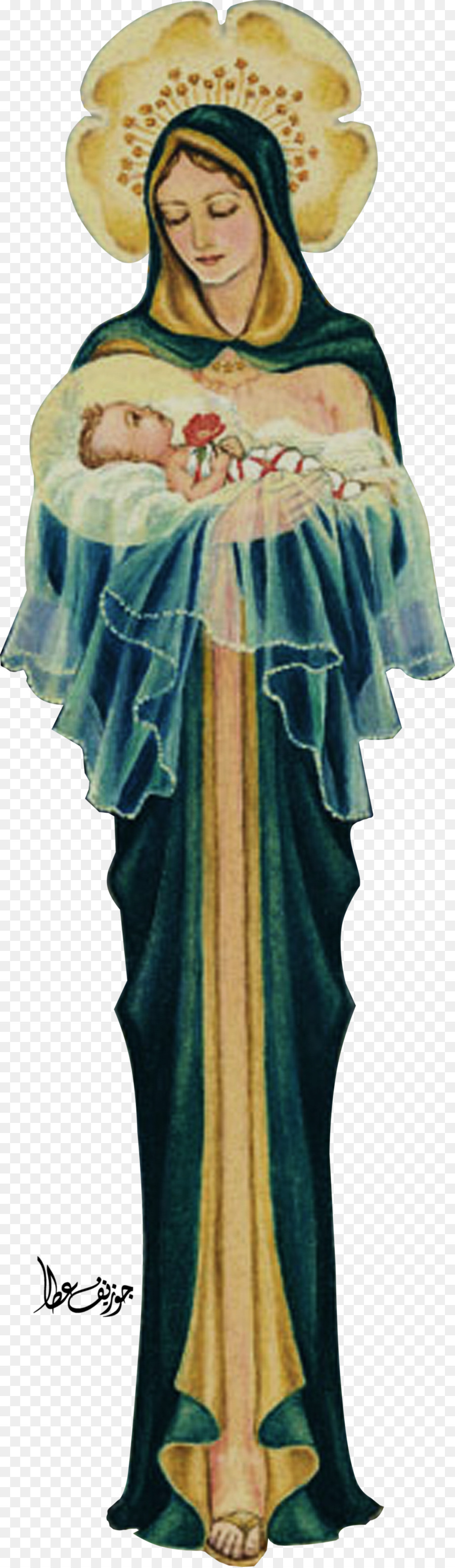 Costume design Rosa Mystica Angelo M - gesù maria