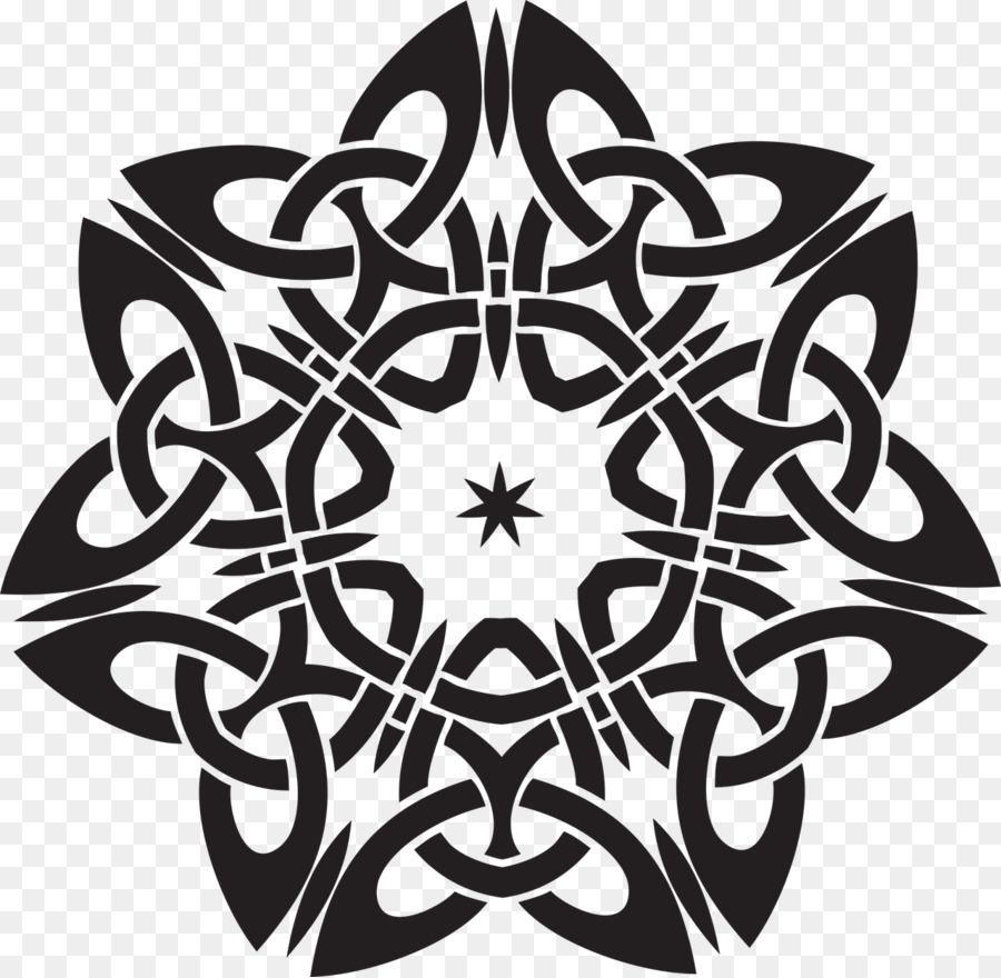 Celtic Knot Black And White