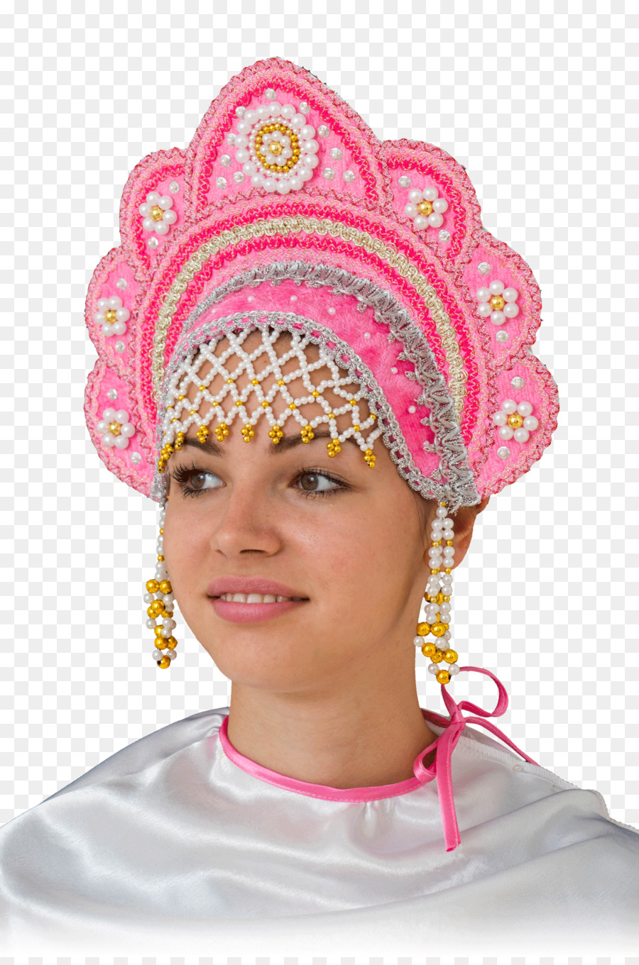 Beanie Kokoshnik Kopfbedeckung Kiczka Russischen Volks Kopfbedeckungen - Mütze