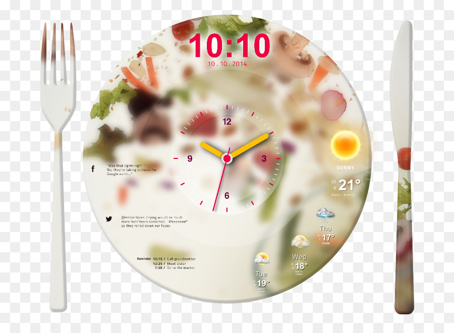 Projektions-Uhr, Zifferblatt der Smartwatch japanische Uhr - Uhr