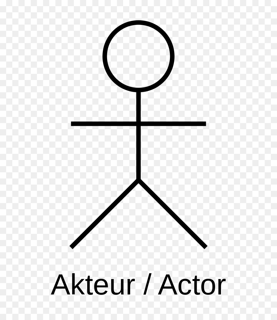 Use-case-Diagramm Akteur Clip-art - Schauspieler