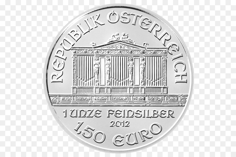Austrian Silver Vienna Philharmonic Orchestra Platinum-Münze - 1 euro Münze