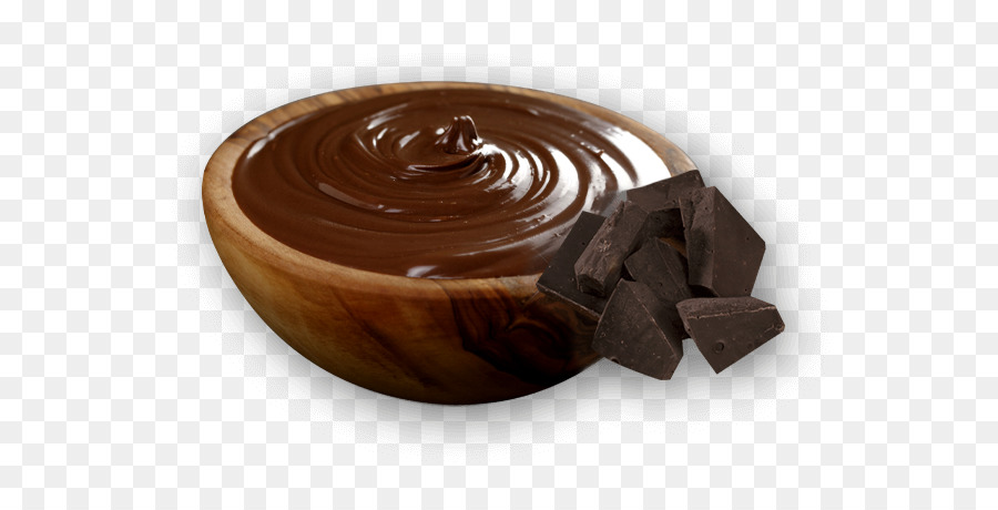 Ну шоколадку. Пралине Джандуя. Шоколадный пудинг на белом фоне. Шоколадная паста в миске. Брызги шоколада.