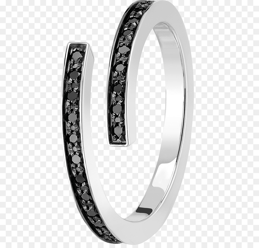 Ring Silber Diamant-Armband-Uhr - Ring