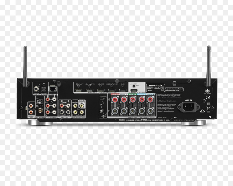 5.2 AV receiver Marantz NR1508/N1 5x85 Ultra HD Audio Marantz NR1608 7.2 AV Receiver - av receiver