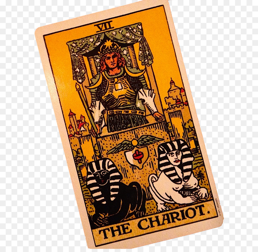 Die Chariot-Tarot-Numerologie-Spielkarte - tarot Karten