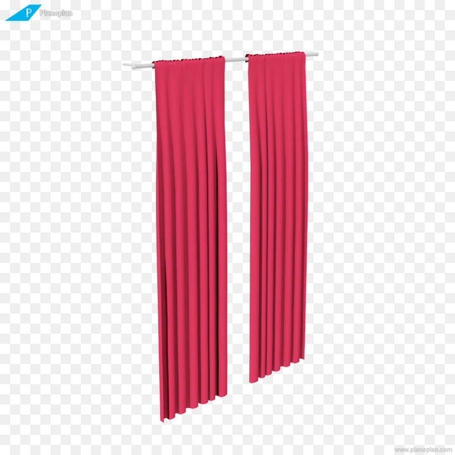 Vorhang Pink M - Vorhang drapieren Schienen