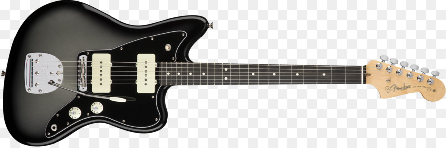 Fender Jazzmaster Fender Musical Instruments Corporation Fender Gitarren Fender Jaguar Blacktop Jazzmaster HH Stripe - Gitarre