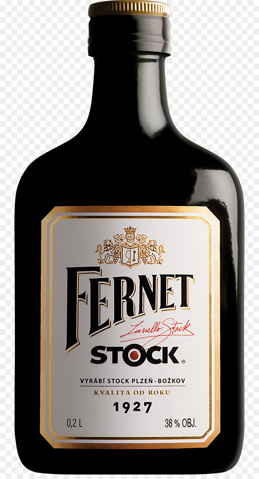 Fernet Stock Likör, Alkoholisches Getränk - trinken