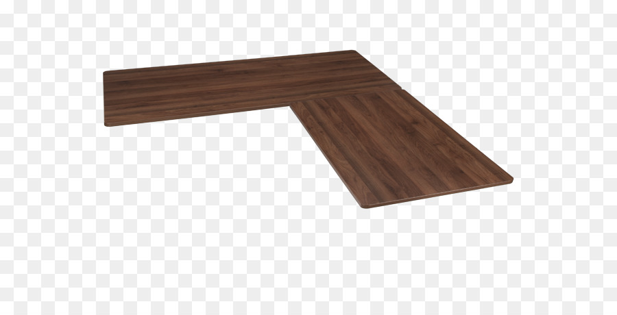 Tavolo scrivania in Piedi Sit stand da scrivania - in legno di noce