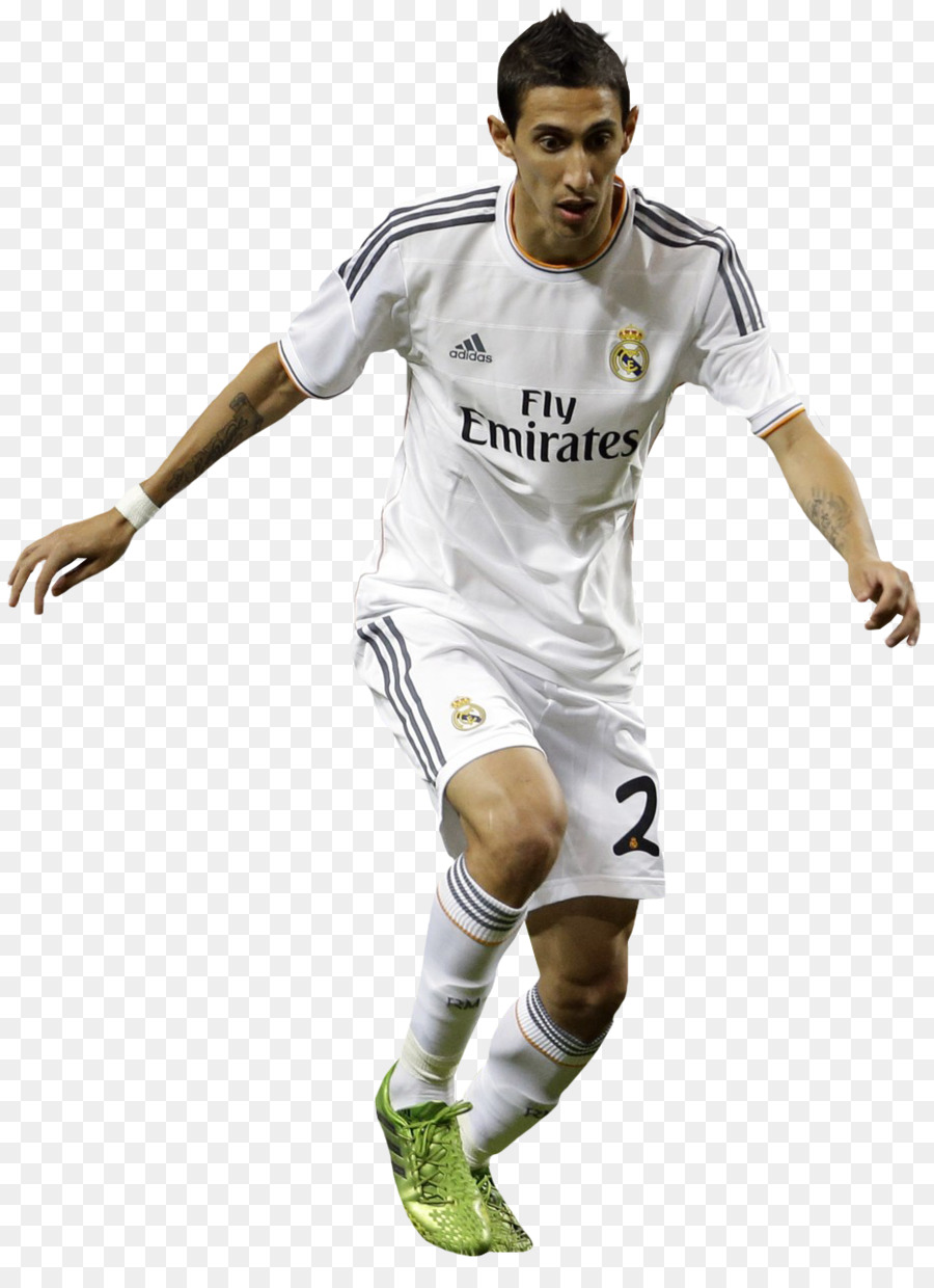 Ángel Di Maria von Real Madrid C. F. Trikot Football Spieler - Fußball