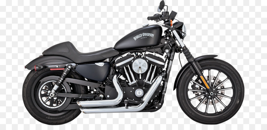 Auspuffanlage Harley Davidson Sportster Motorrad Endschalldämpfer - Motorrad