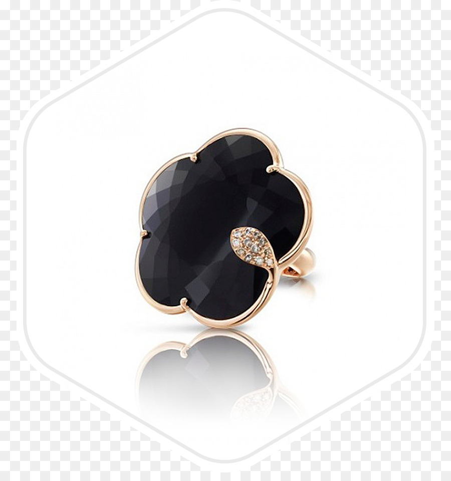 Onyx Ohrring Schmuck Diamant - Ring