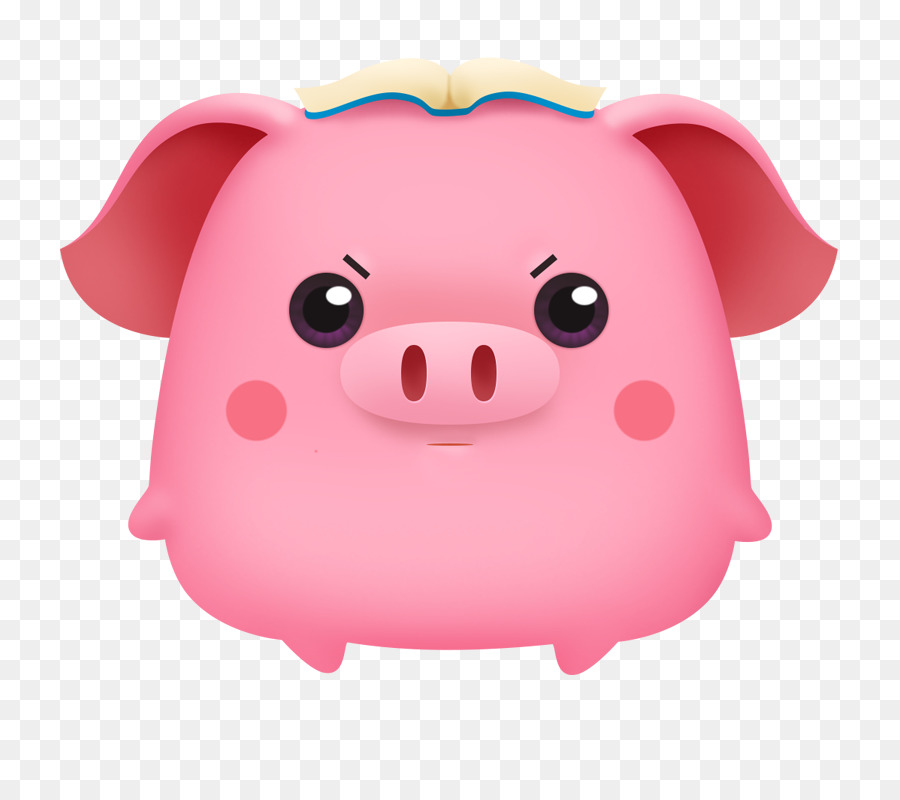 Schweine Schnauze Pink M - Schwein