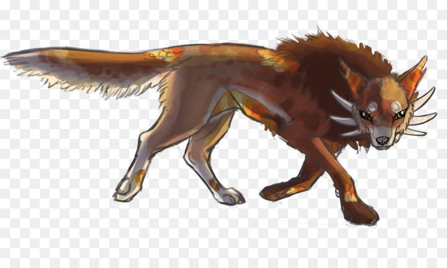 Đỏ fox Thần Dhole Mõm - cáo