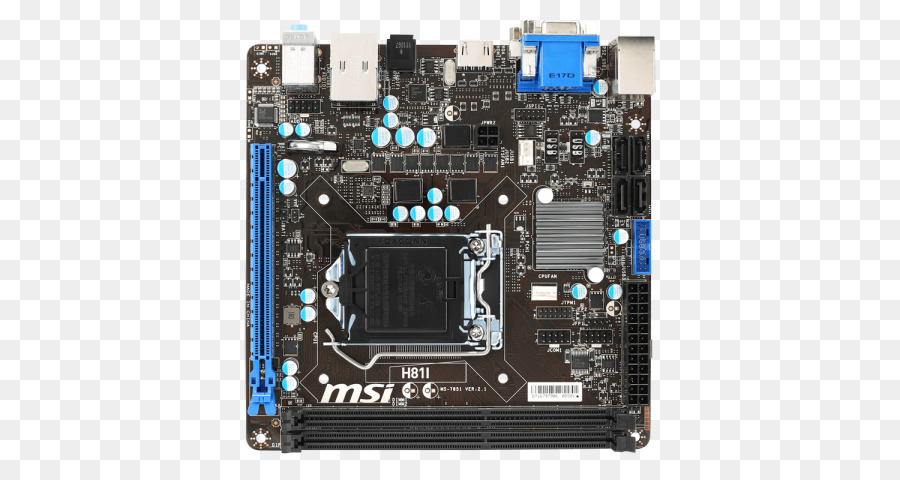 Mini ITX motherboard, MSI h81i sockel LGA 1150 micro ATX - LGA 1150