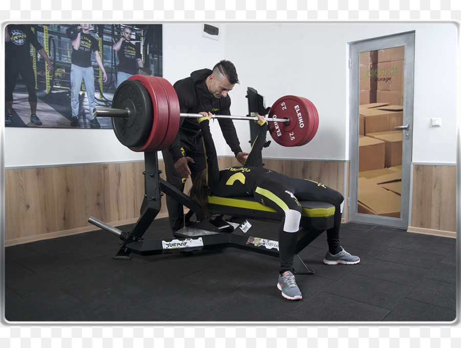 Powerlifting Panca fitness Fisico Bilanciere - bilanciere