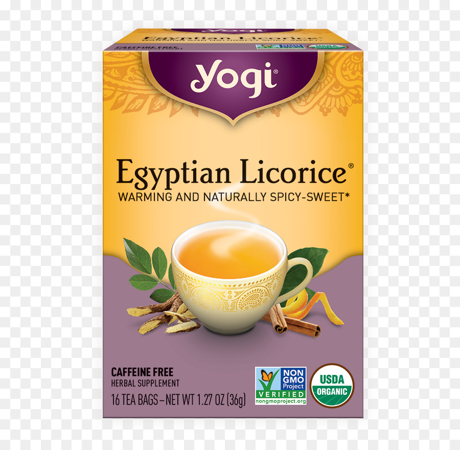 Yogi Tea cucina Egiziana a base di Erbe tè Liquirizia - radice di liquirizia