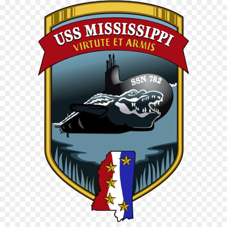 USS Mississippi (SSN-782) della Marina degli Stati Uniti in Virginia sottomarino classe - nave