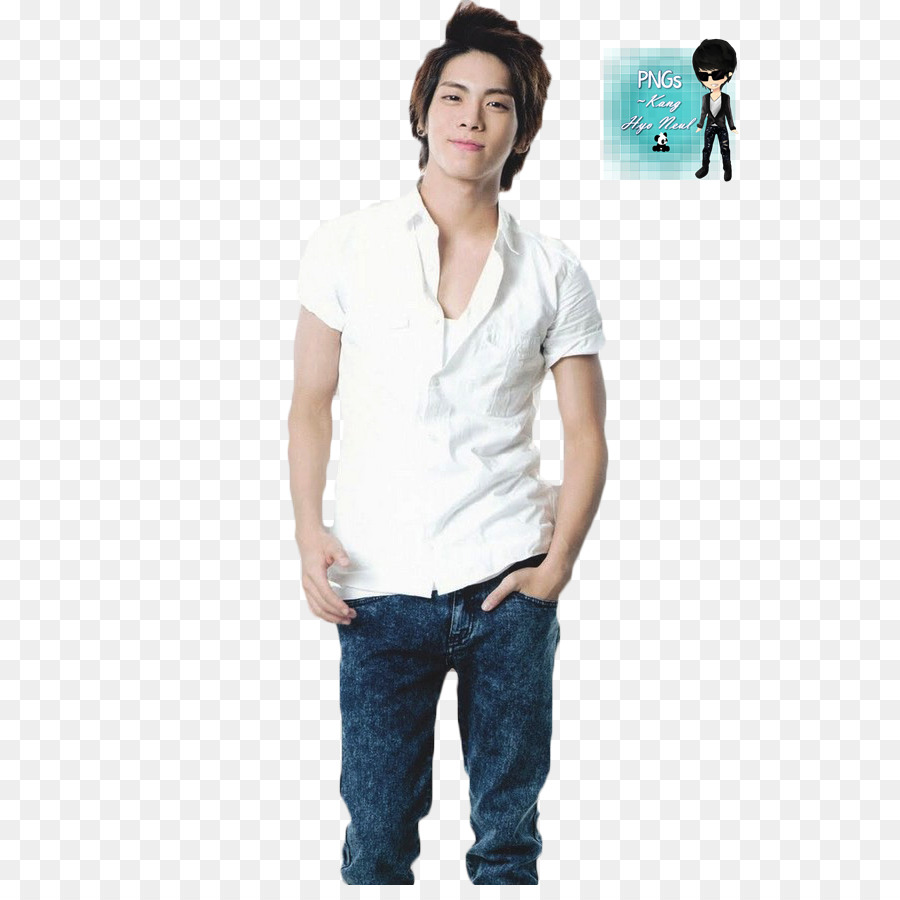 T-shirt Manica Jeans Collo SHINee - Jonghyun