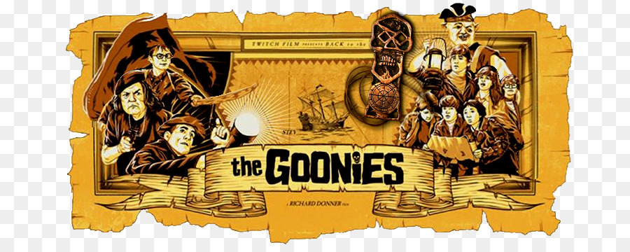 Film poster The Goonies II TV film - Steven Spielberg