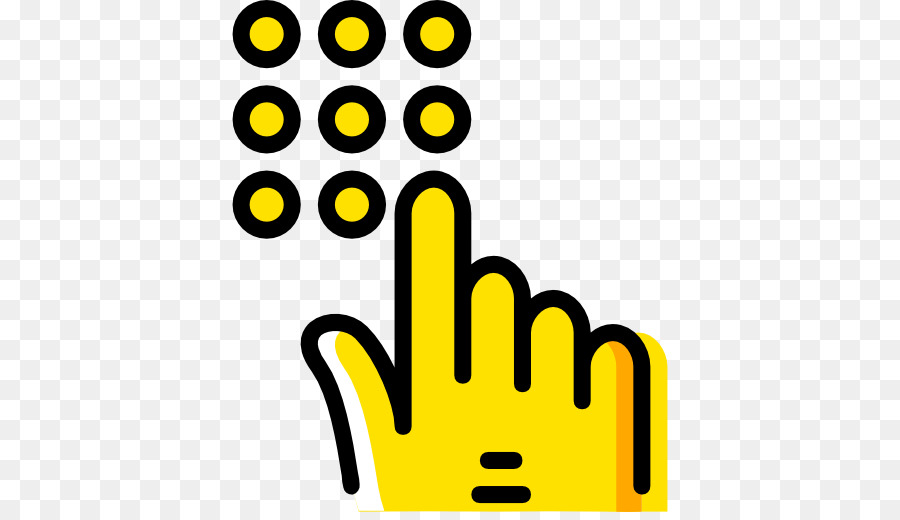 Icone Del Computer - gli uomini le dita rivolte verso l'alto