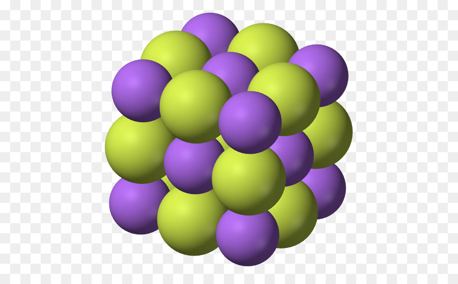 Natrium-Fluorid Ionischen Bindung Kristallstruktur - Ionische Bindung