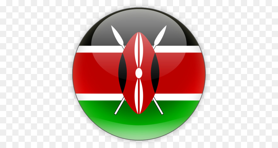 Flagge Kenia Fahnen der Welt, Stock-Fotografie - Flagge von Kenia