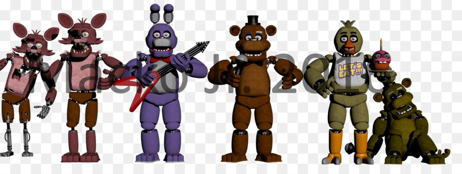 Fünf Nächte im Freddy s 2, Biegsamen und Tinten-Maschine-Charakter-Animationen - bitte nicht hassen mich