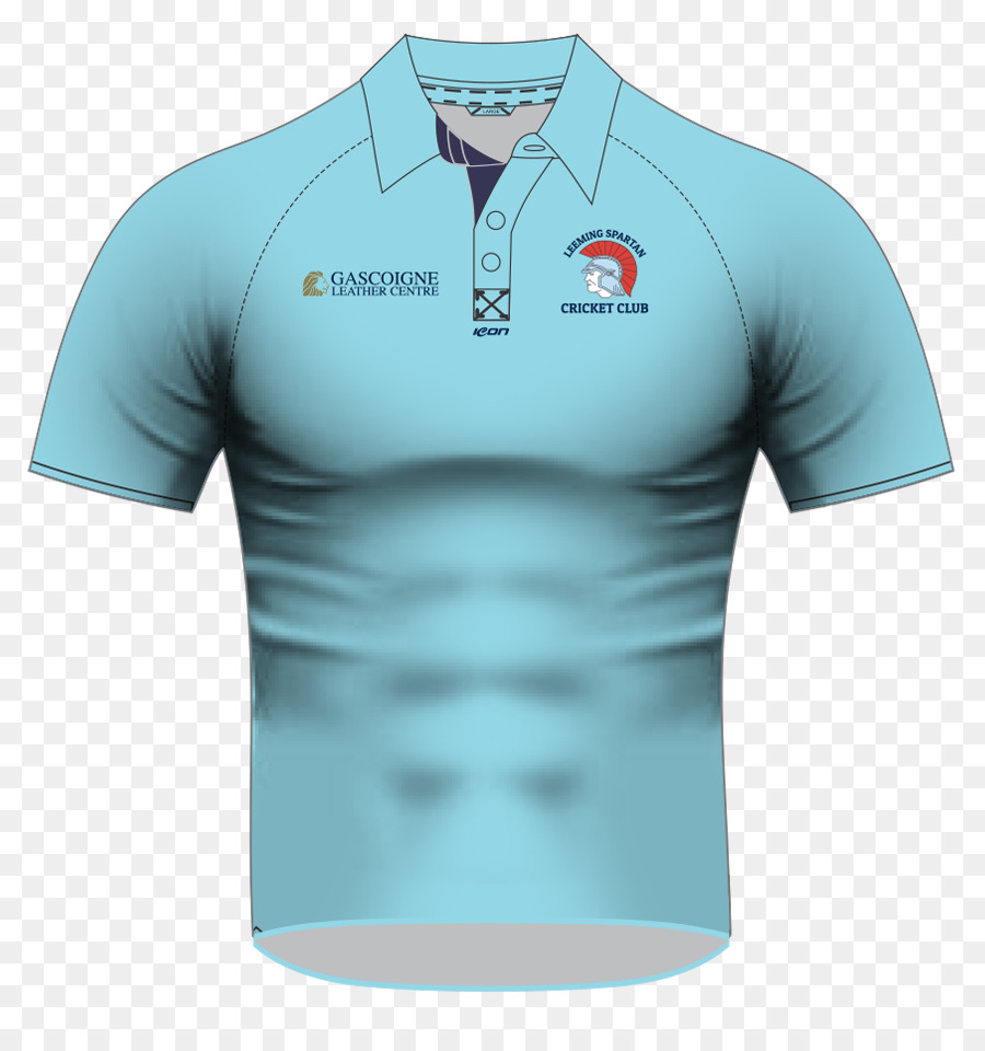 T-shirt in Jersey Leeming Spartan Club di Cricket Polo shirt esercito Spartano - Maglietta