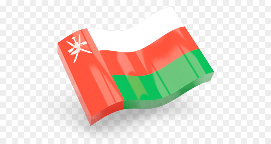 Flagge von Oman, Vereinigte Arabische Emirate - Flag Cartoon