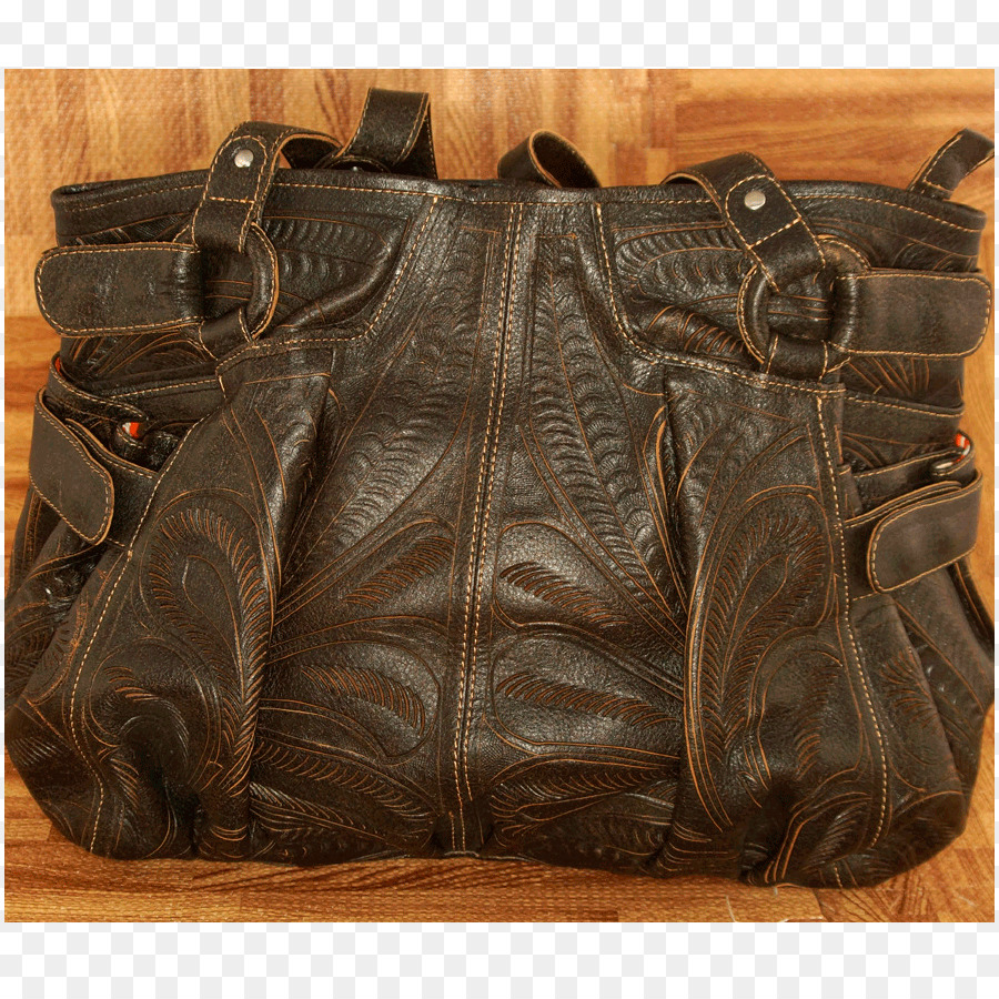 Handtasche Caramel Farbe Braun Material Leder - Hobo Bag
