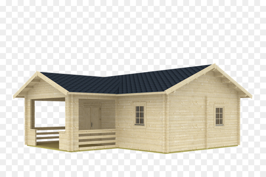 Nhà Log cabin Mái nhà Vườn - Nhà